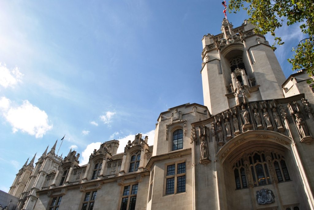 Middlesex Guildhall on Parliament Square, London, where the Judicial Committee of the Privy Council sits. Jamaica's reparations petition now waits for its directions.